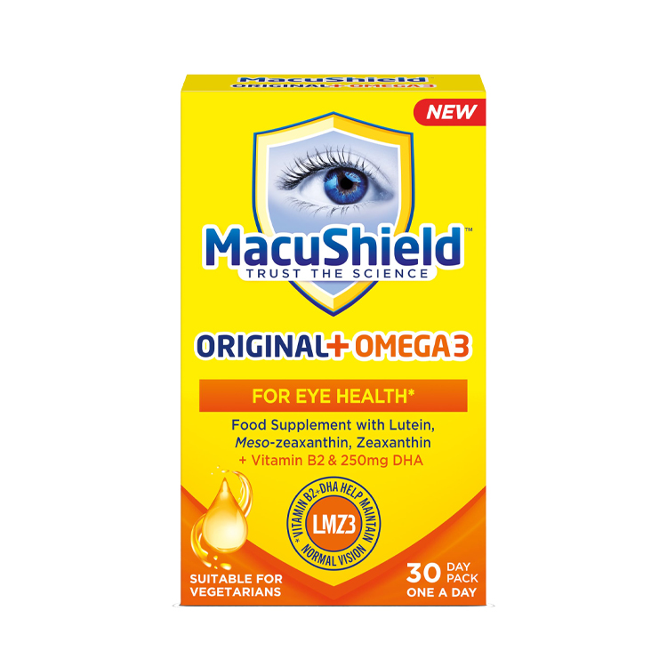 MacuShield Original+ Omega3 30 Day Pack